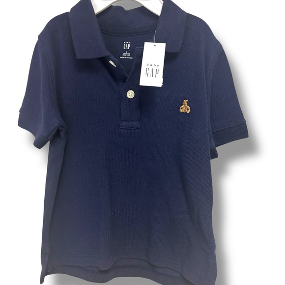 NWT GAP 2T set Blue Polo Shirt&T-Shirt. 15% off w 2+ bundle! - Picture 2 of 9